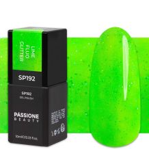 UV Nagellack NL192 Lime Fluo Glitter