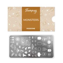 Monsters - Placa De Stamping