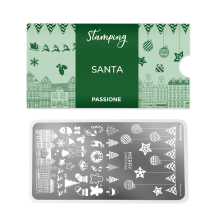 Santa - Stamping Platte