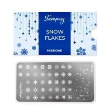 Snow Flakes - Placa de Stamping