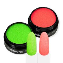 Green & Orange Fluo Glitter-2gr