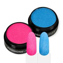 Pink & Blue Fluo Glitter-2gr