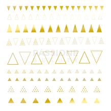 Gold Triangle - Stickers