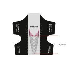 Box Master Nail Form Pro 100 pz