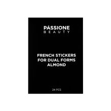 French Stickers for Dual Forms - Almond