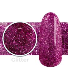 Glitter Farbgel G13 Fucsia