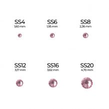 Light Rose Strass - SS12