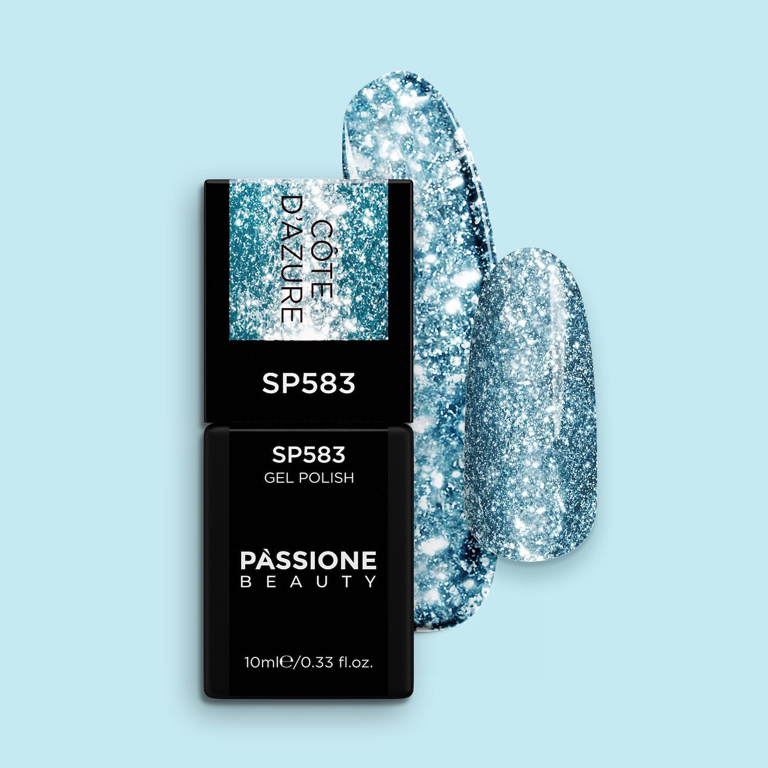 Vernis semi-permanent SP583 Côte d'azure