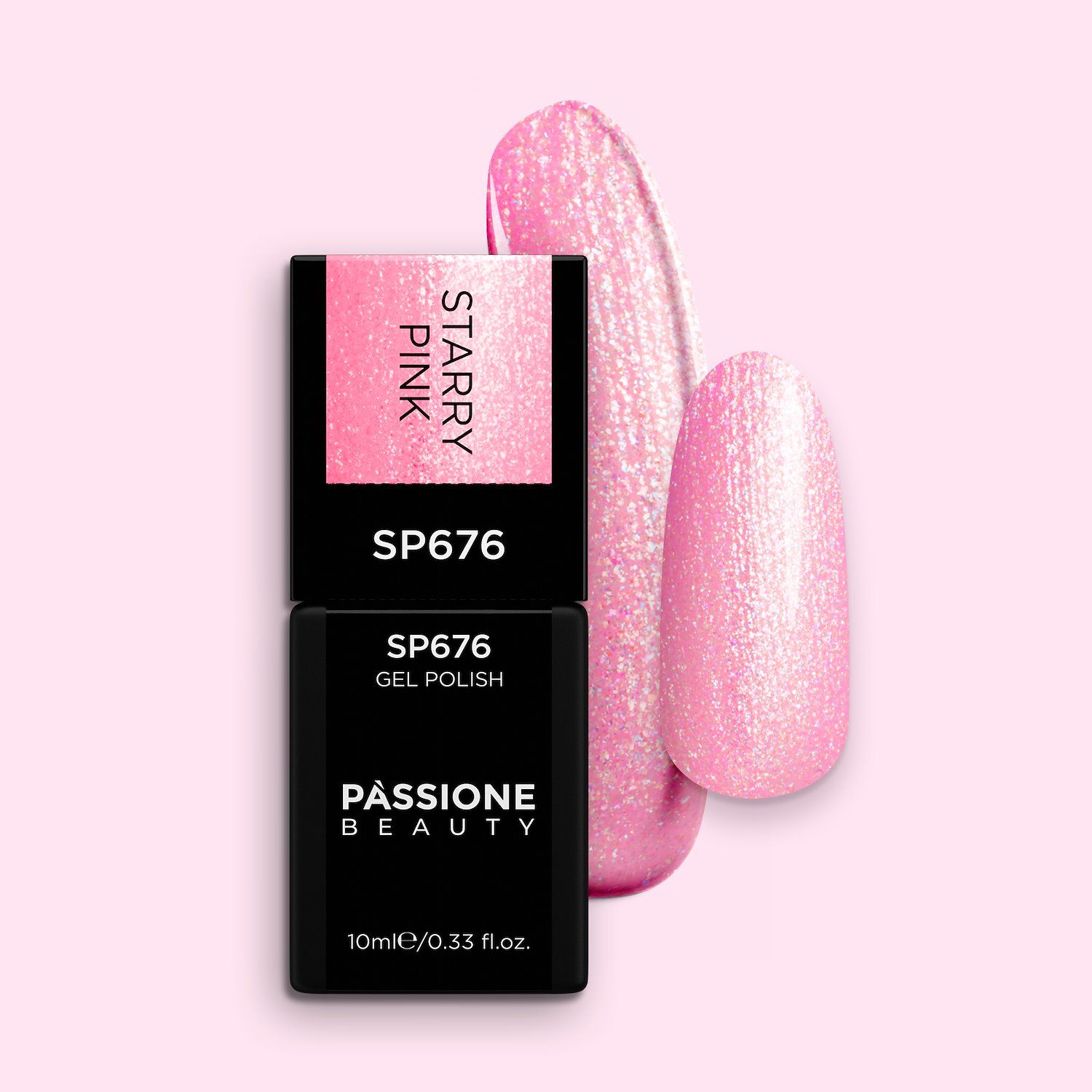 Gel Nail Polish SP676 Starry Pink