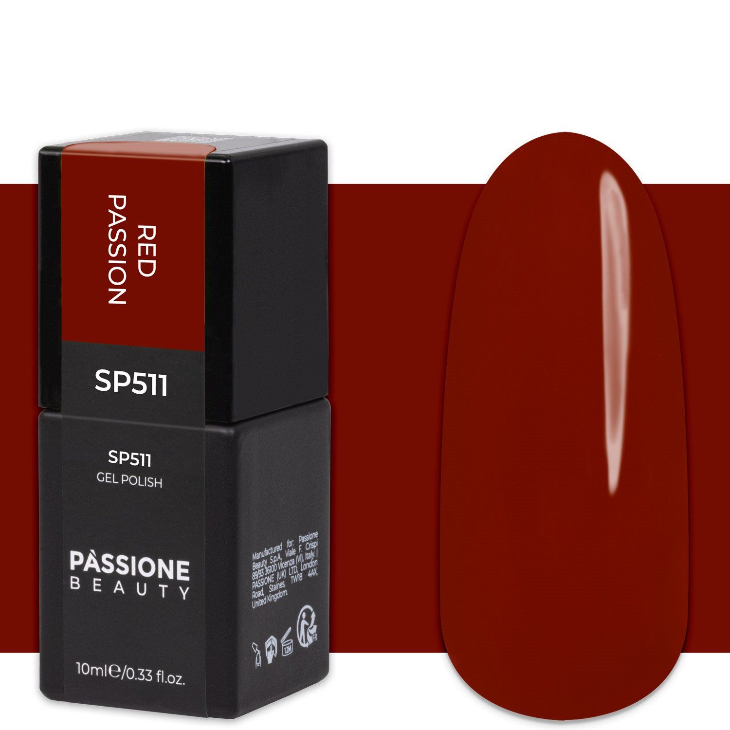 Gel Polish SP511 Red Passion