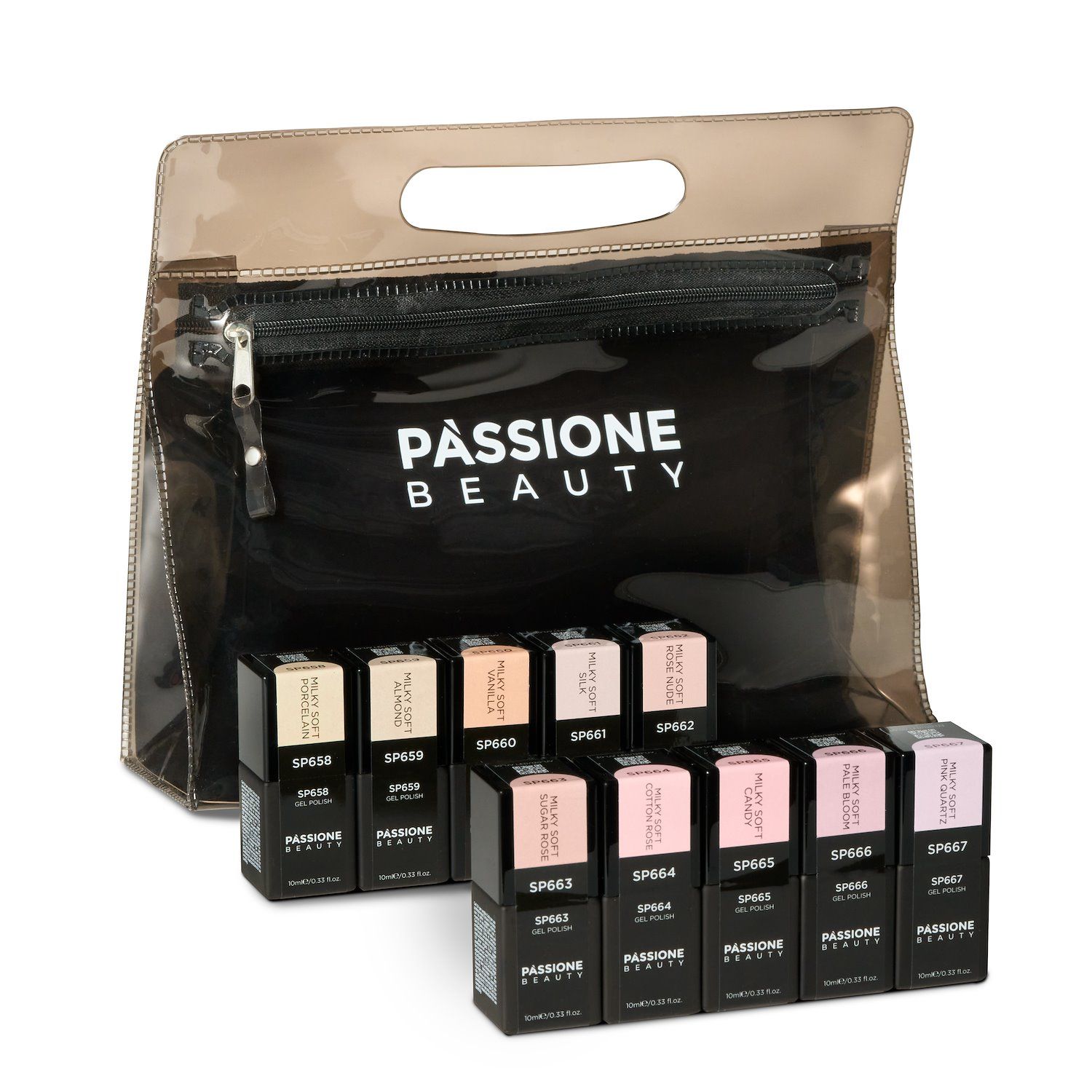 KIT vernis semi-permanents Milky Soft