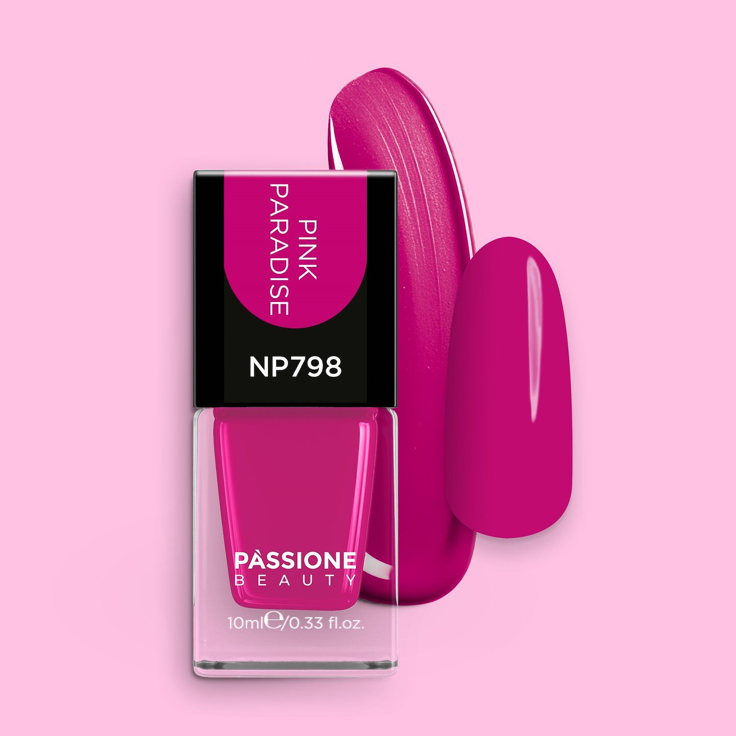 Esmalte NP798 Pink Paradise - Esmalte fucsia