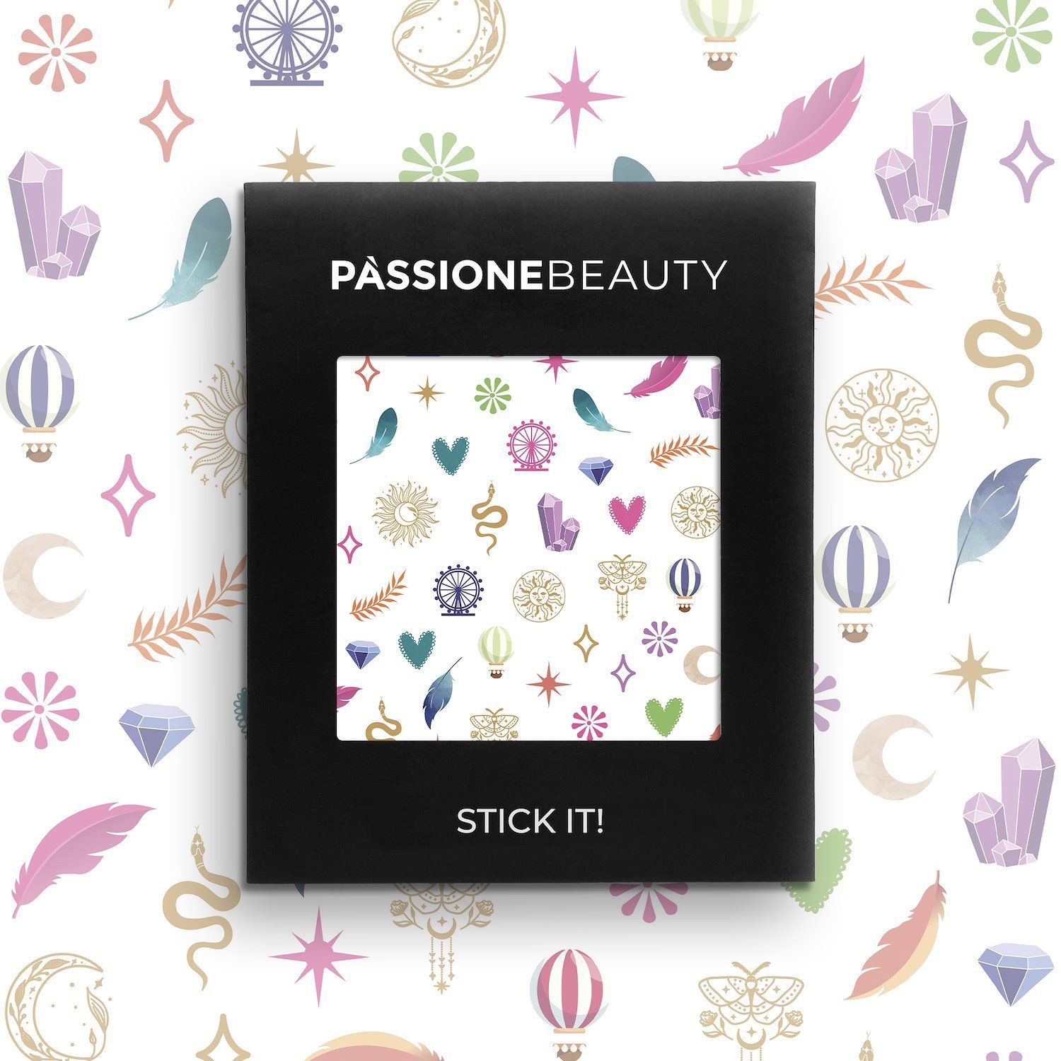 Summer Festival - Nail Stickers - Summer Festival Themed Nail Stickers
