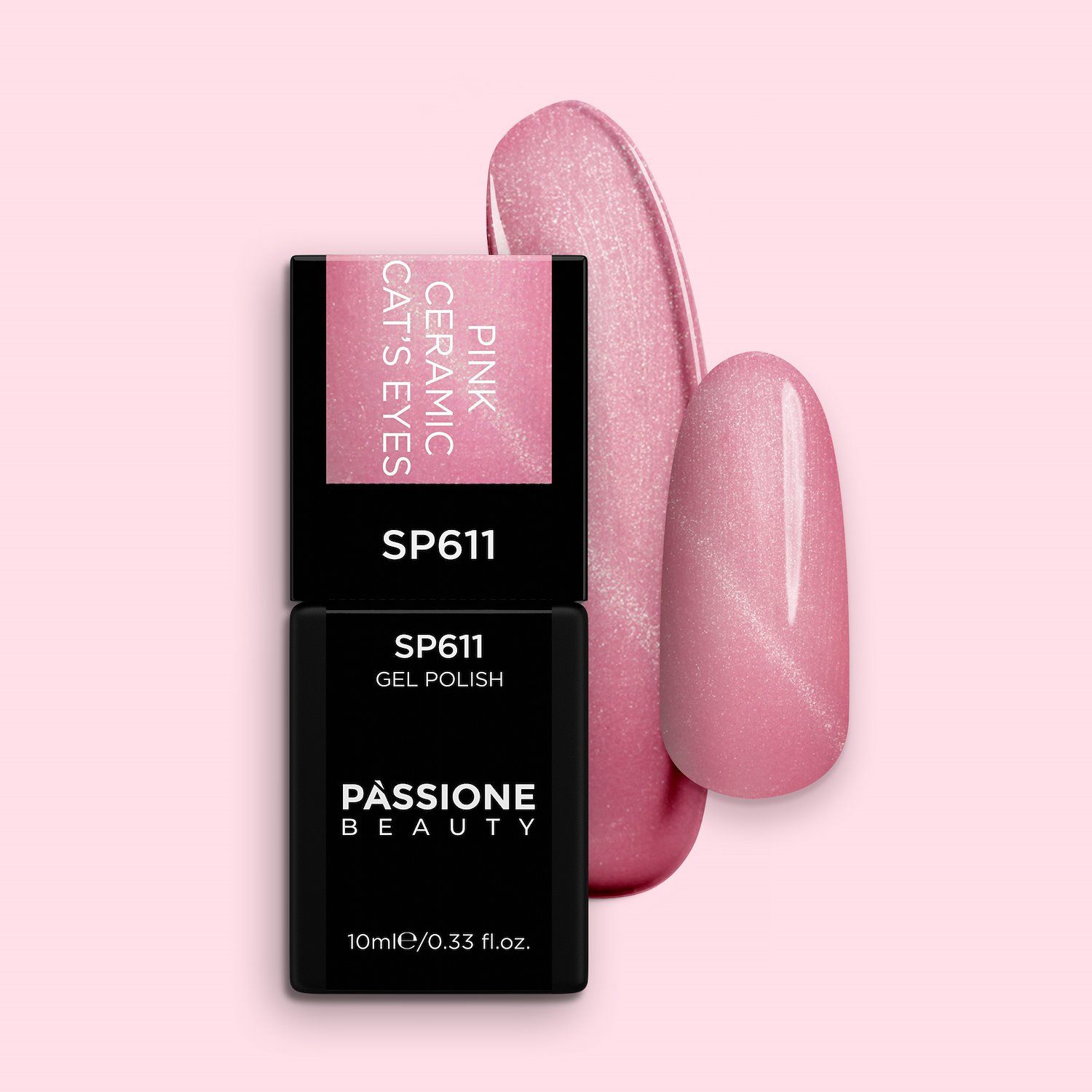 UV Nagellack SP611 Pink Ceramic Cat’s Eyes