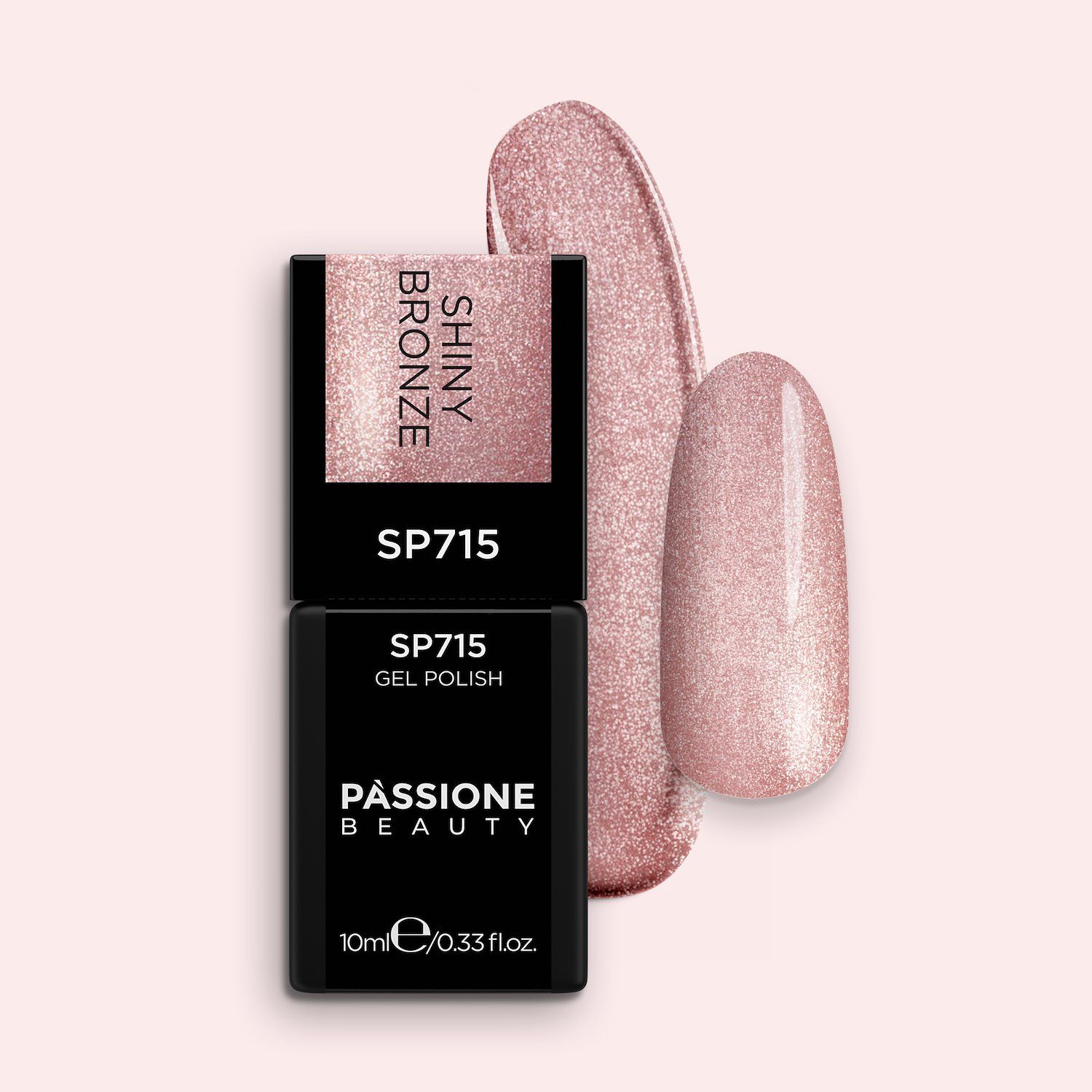 Vernis semi-permanent SP715 Shiny Bronze