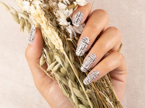 Transfer Foil efecto periódico