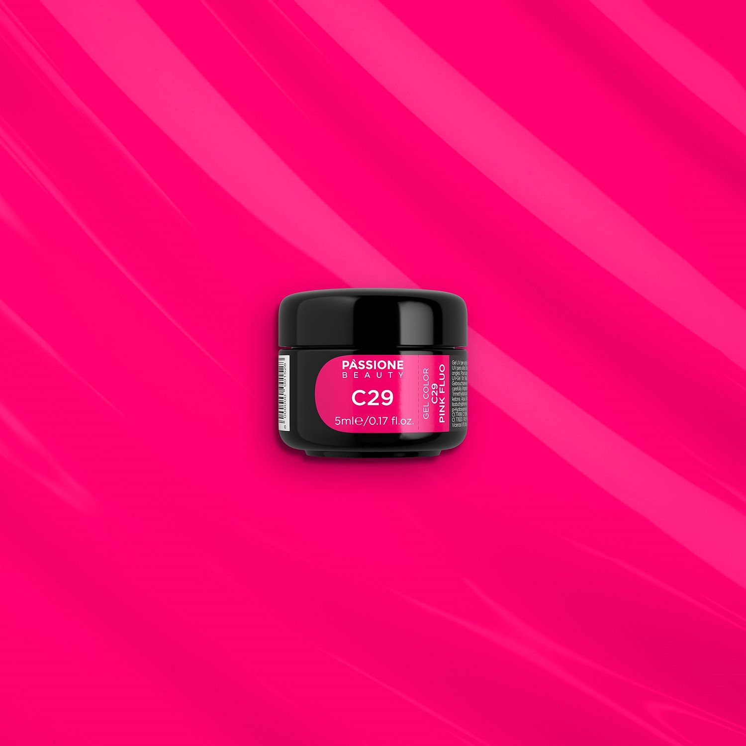 Gel Color C29 Pink Fluo - Gel colorato rosa fluo - dettaglio 2