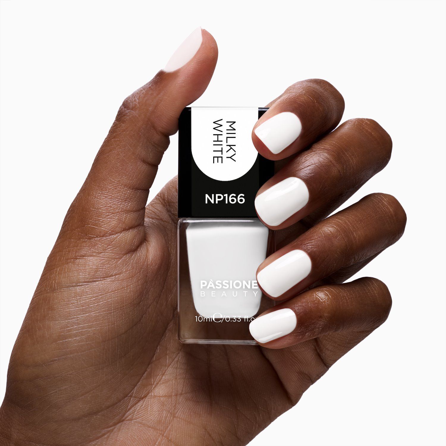 Esmalte NP166 Milky White detalle