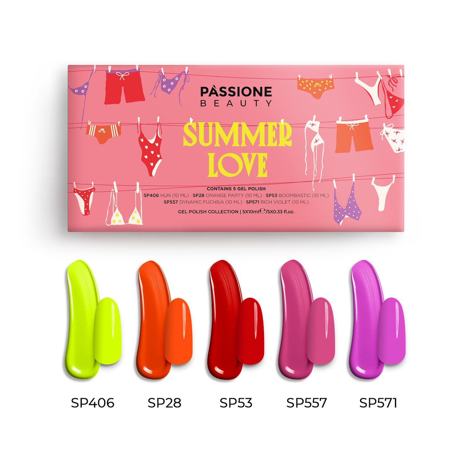 Summer Love - Kit de colores semipermanentes estivales