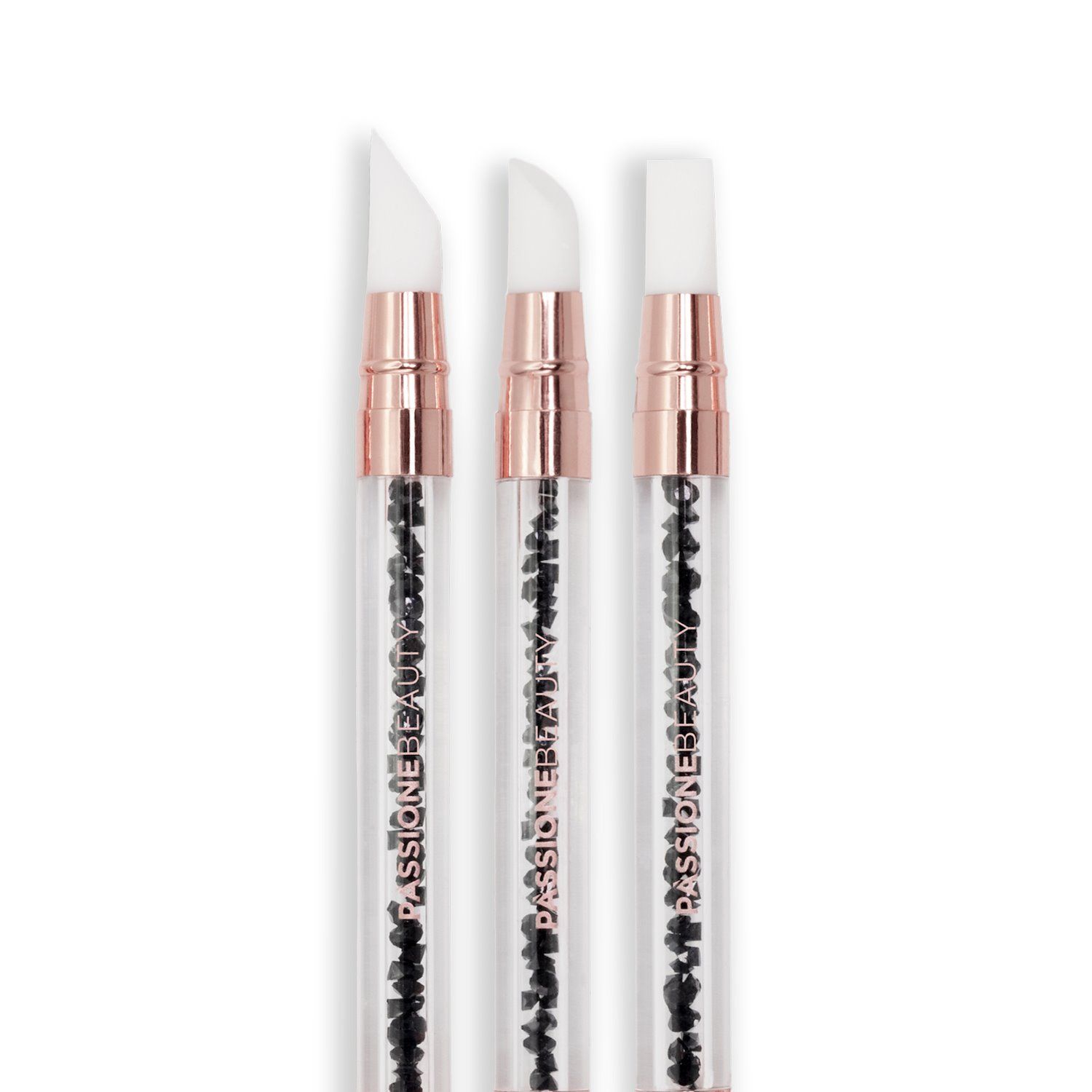 Set Pinceaux Glam Silicone détail