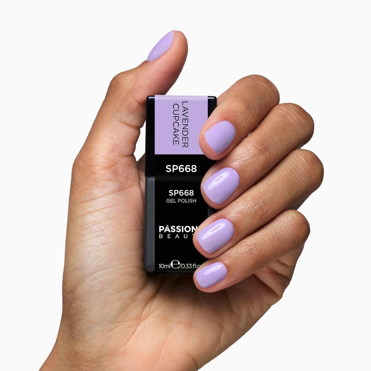 Gel Nail Polish SP668 Lavender Cupcake detail
