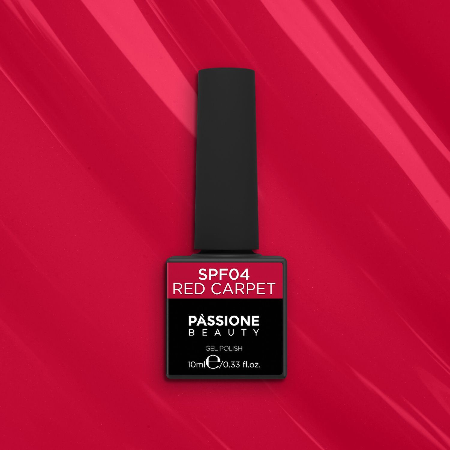 Vernis semi-permanent VSF04 Red Carpet - Vernis semi-permanent rouge lumineux - détail 1