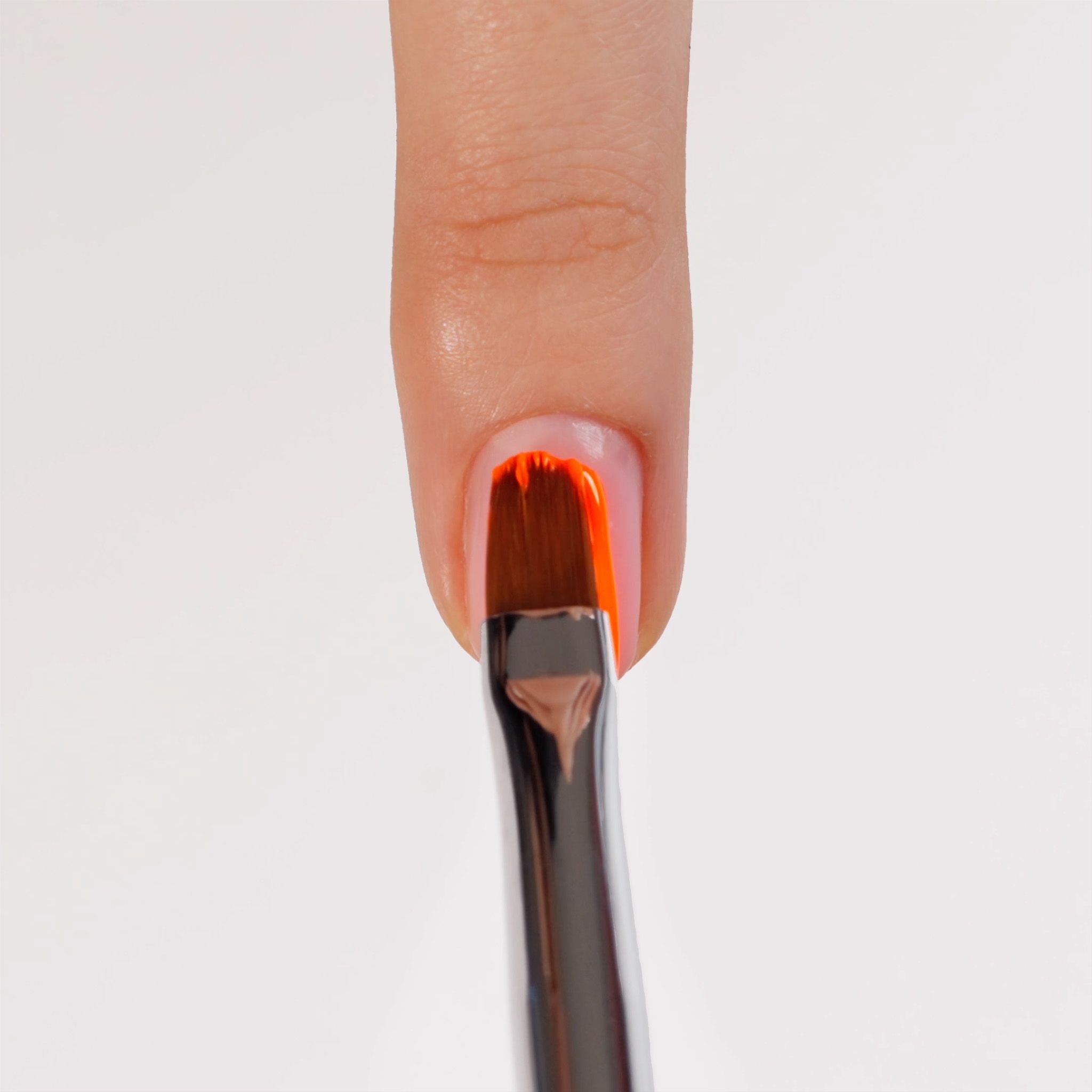 Application de Gel Couleur F47 Fluo Papaya