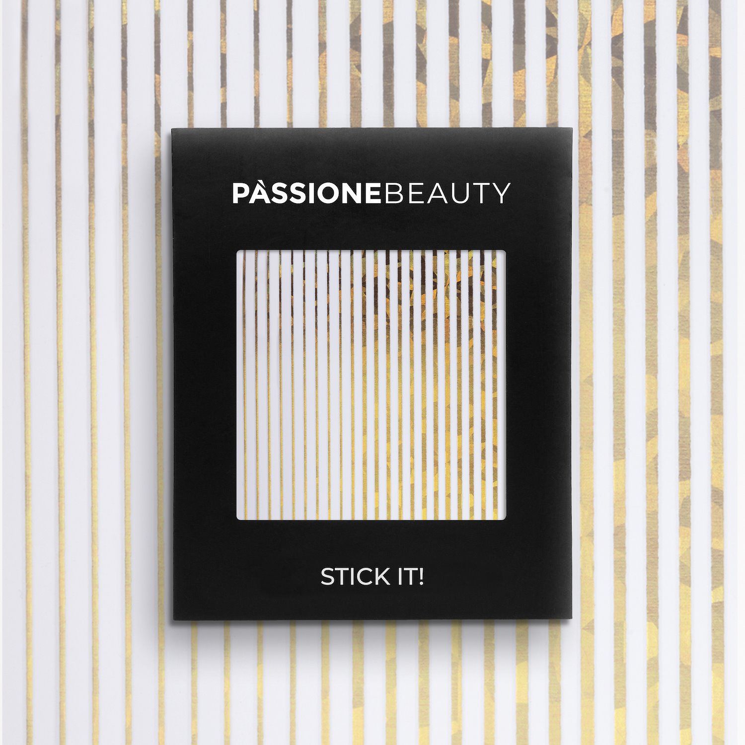 Holo Gold Strip - Nail Stickers