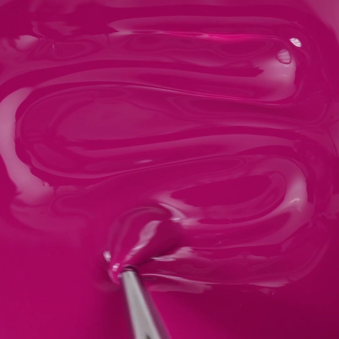 Application of Gel Nail Polish GP113 Diva 