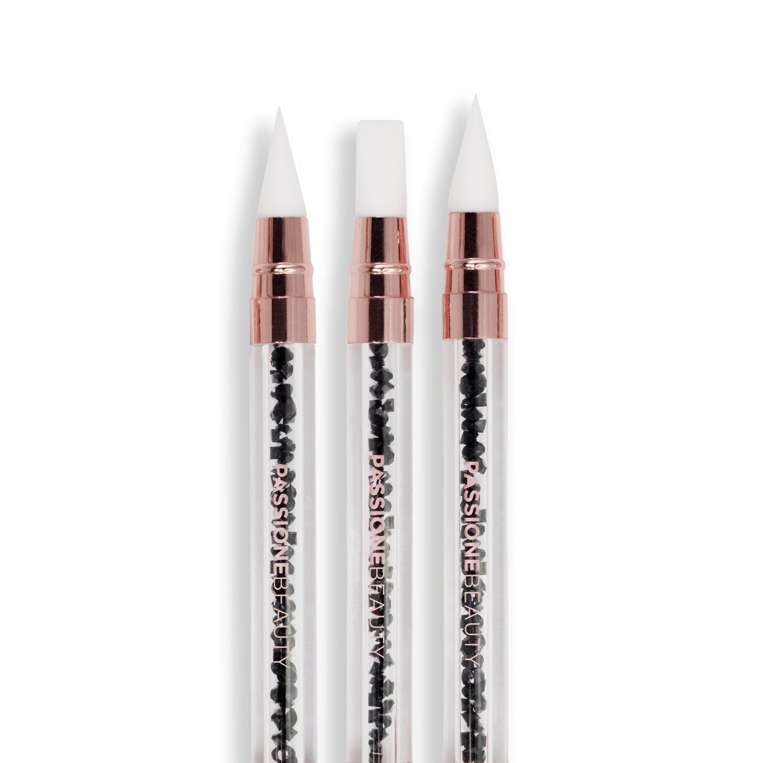 Set Pinceaux Glam Silicone détail