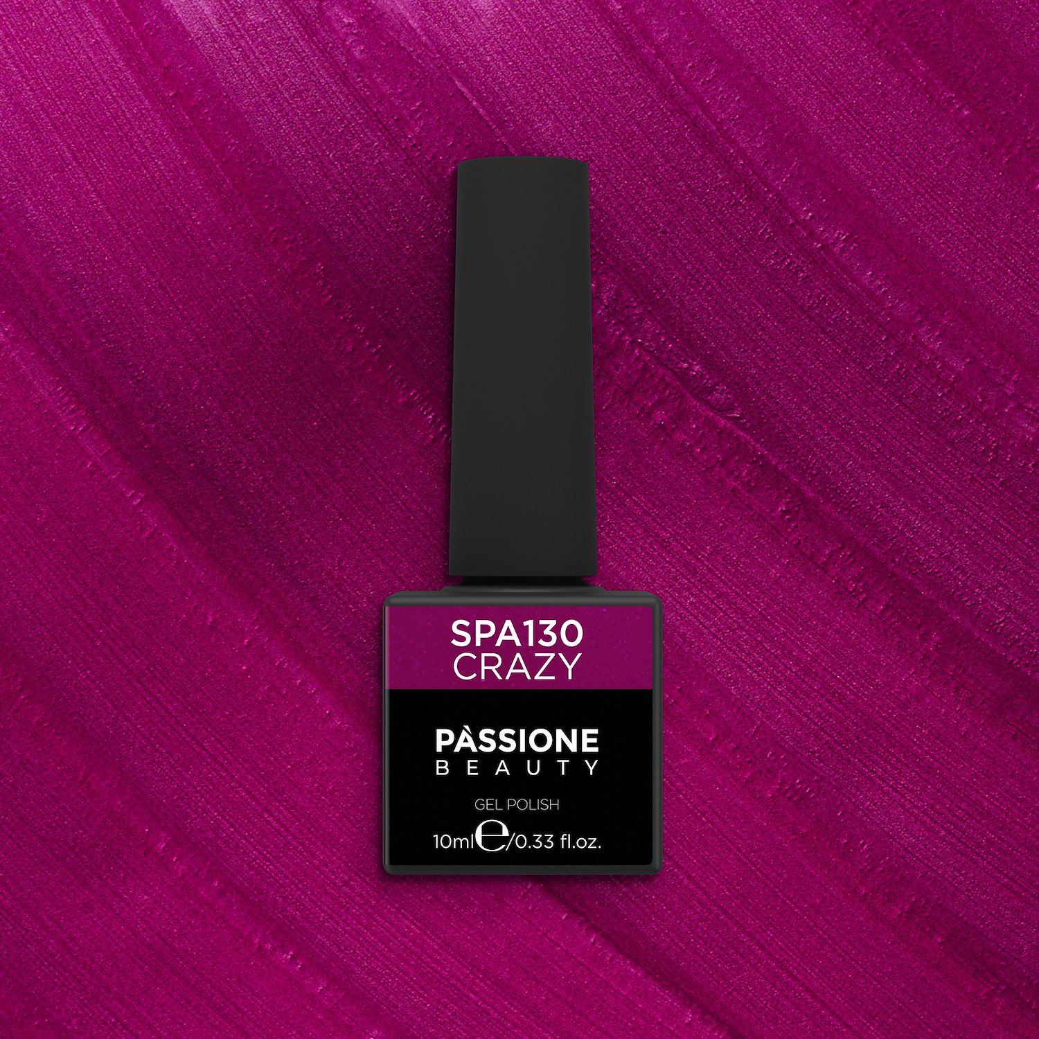 UV Nagellack SNA130 Crazy - UV Nagellack in dunklem Fuchsia - Detail 1