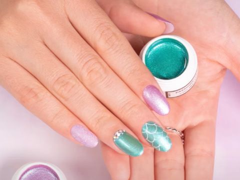Mermaid Melody | Nail art effetto sirena