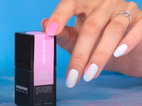 Coco on the Beach | Nail art Tie Dye