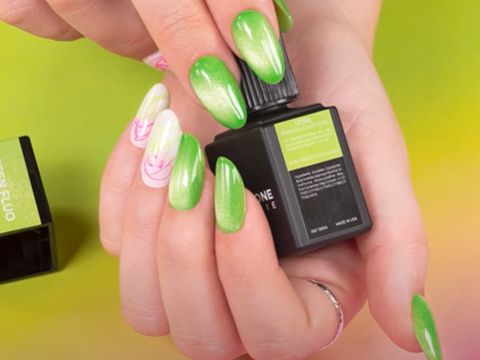 Green Fluo Cat’s Eyes | Smalto semipermanente magnetico