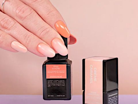 Hey Peach! | Unghie sfumate opache