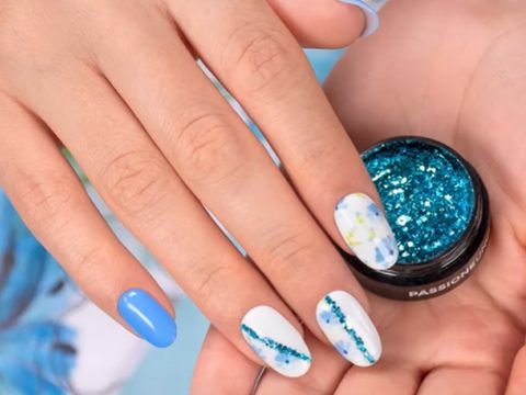 Mediterranean Garden | Nail art a fiori