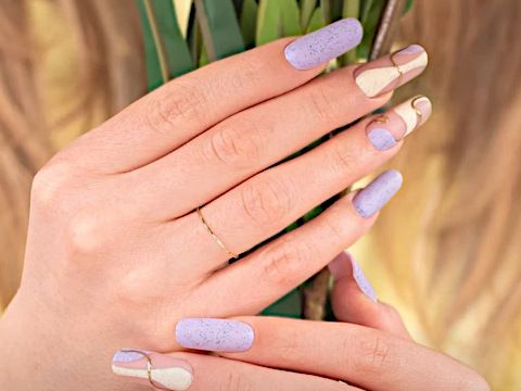 Let’s Spring! | Macaron Swirl Nails