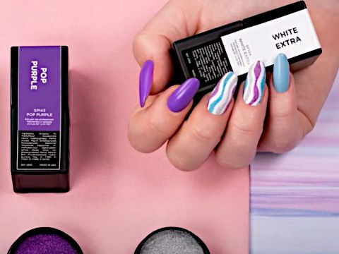 Unicorn Nails! | Swirl Nails glitter