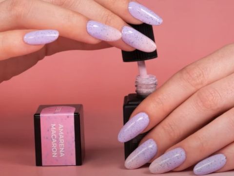 Macaron Shade | Unghie sfumate effetto guscio d'uovo