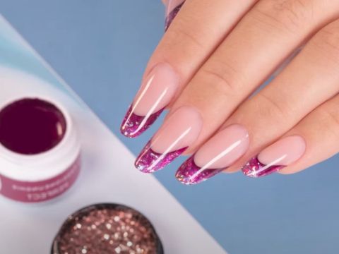 The New French | French in struttura con glitter