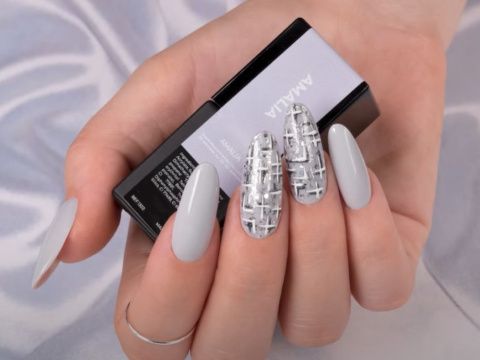 Precious Texture | Nails tweed Chanel