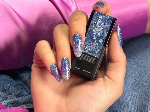 Perfect Match! | Unghie glitter sfumate