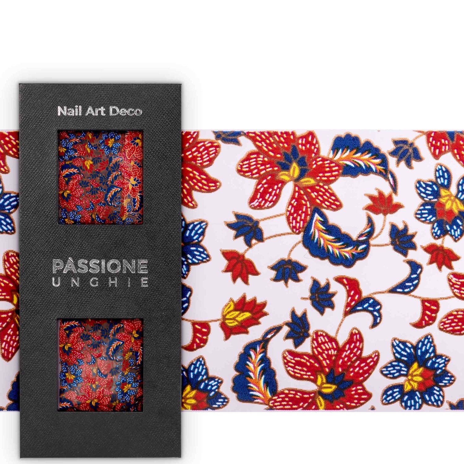 Oriental Garden - Transfer Foil - Nail Transfer Foil - exotic floral design 