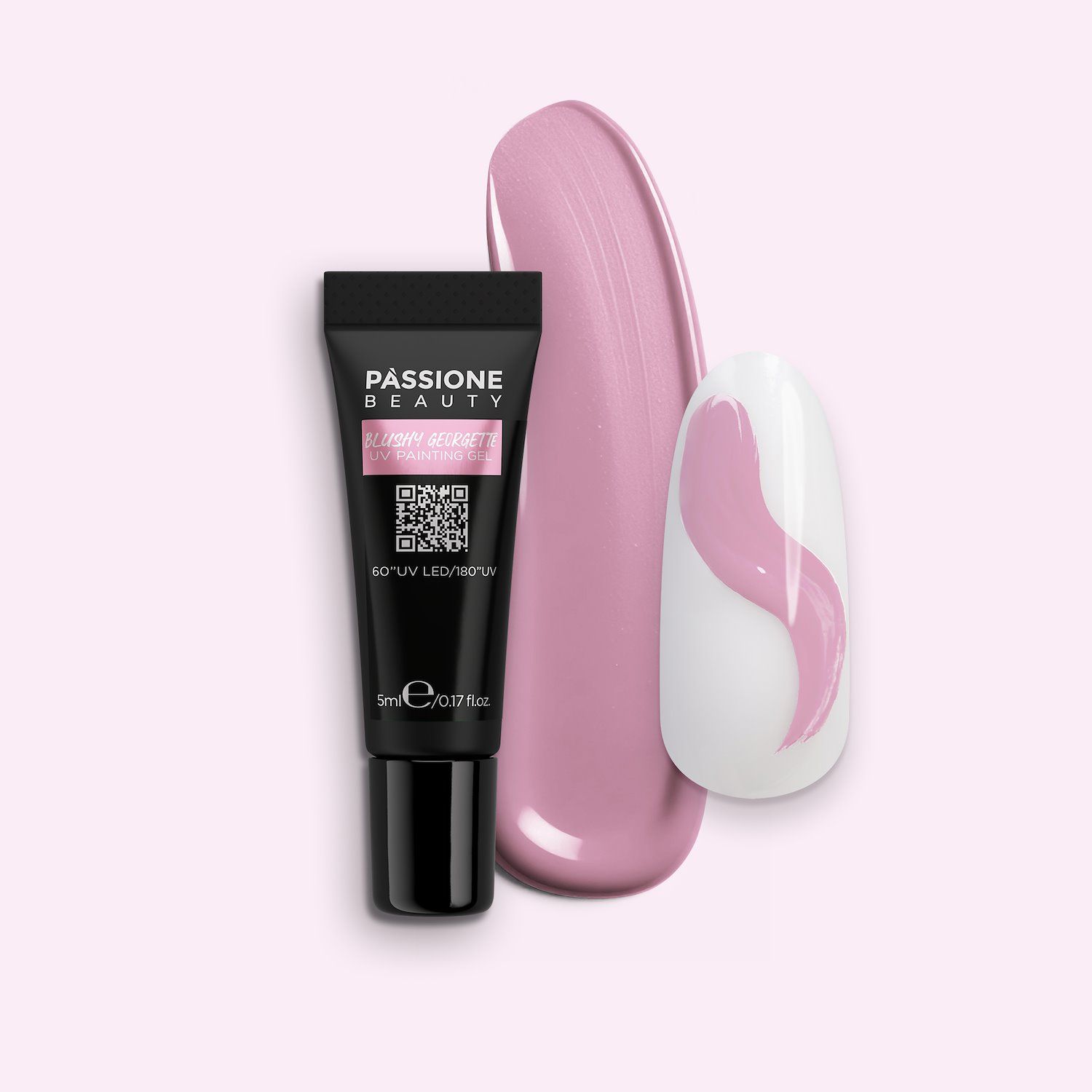 Blushy Georgette UV Painting Gel