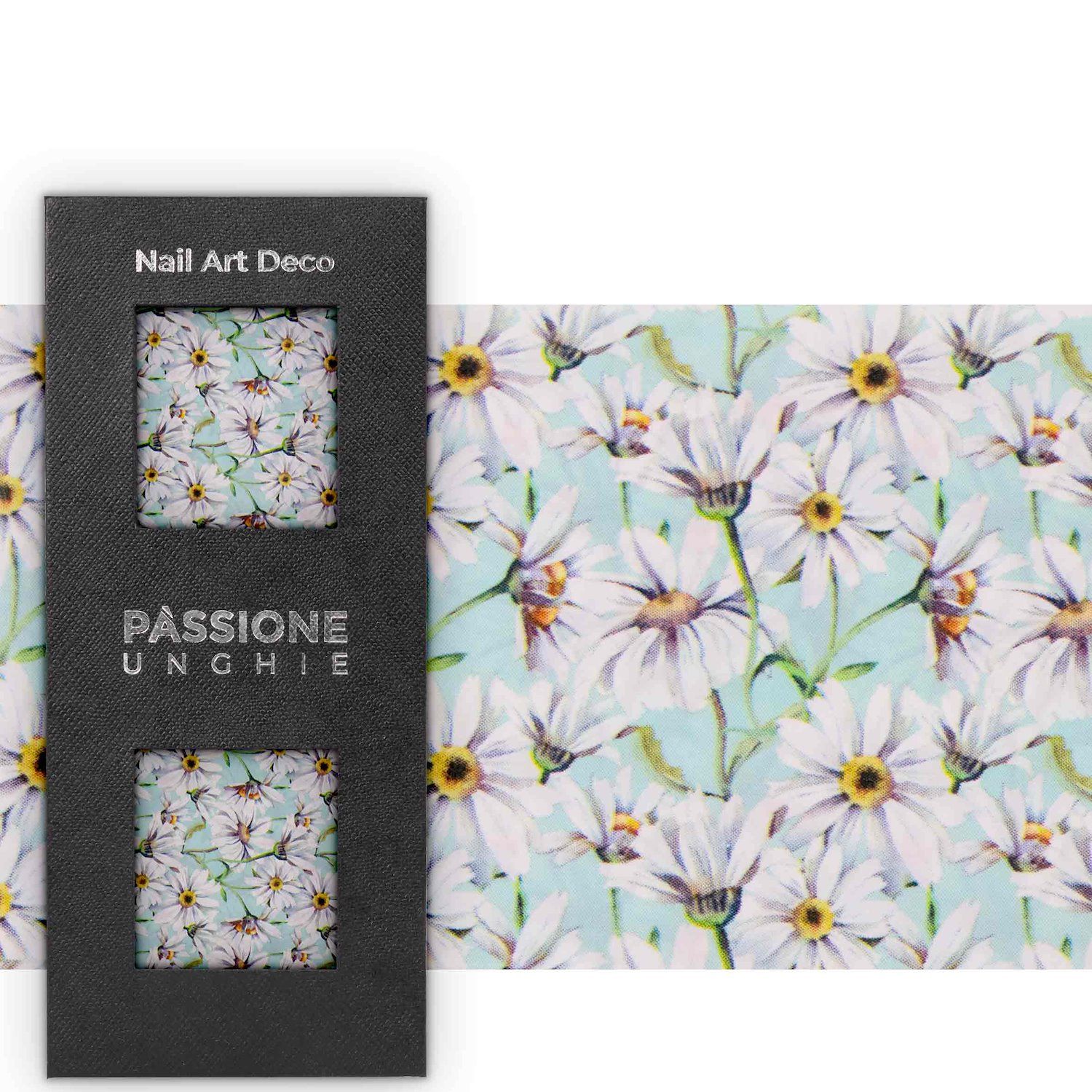 Tender Flowers - Transfer Foil - Nail Transfer Foil - spring daisy