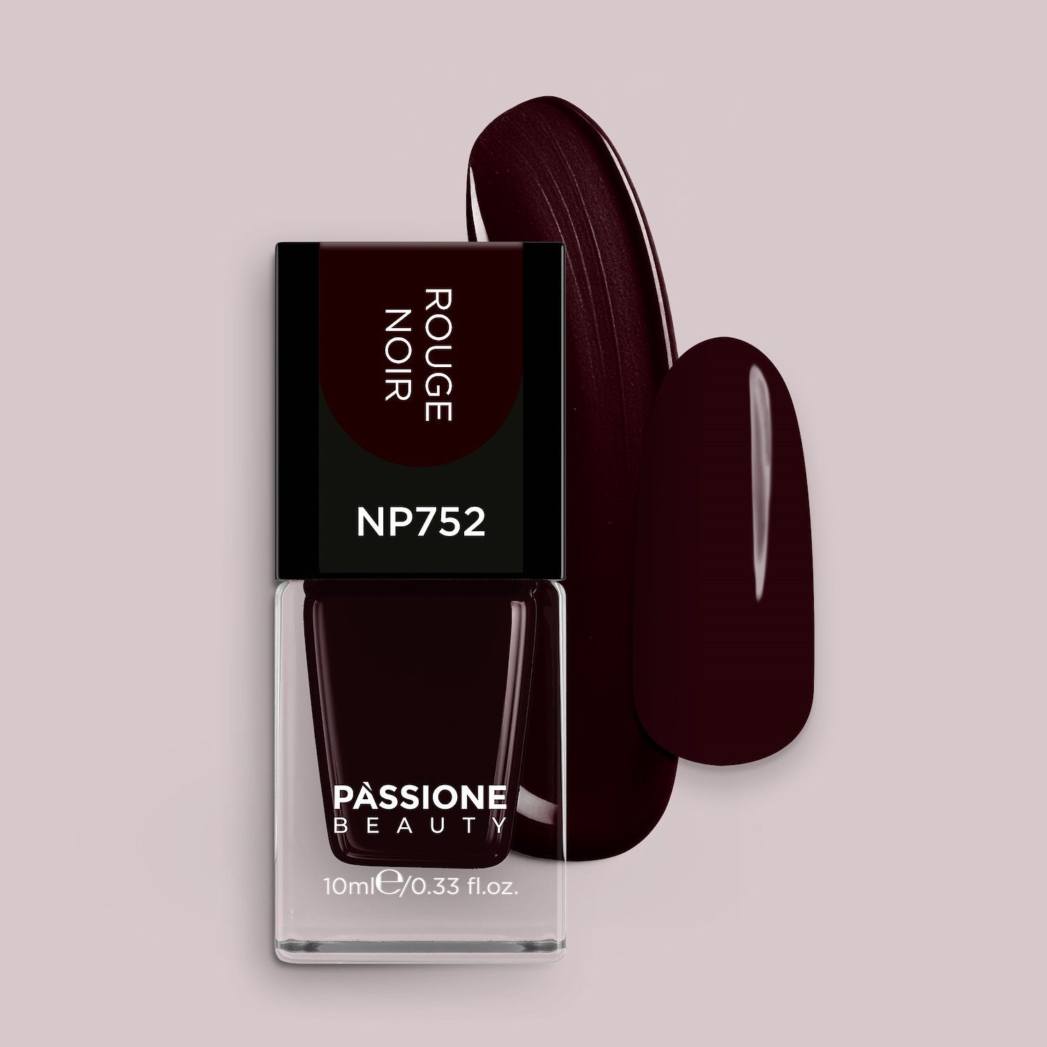 Vernis NP752 Rouge Noir