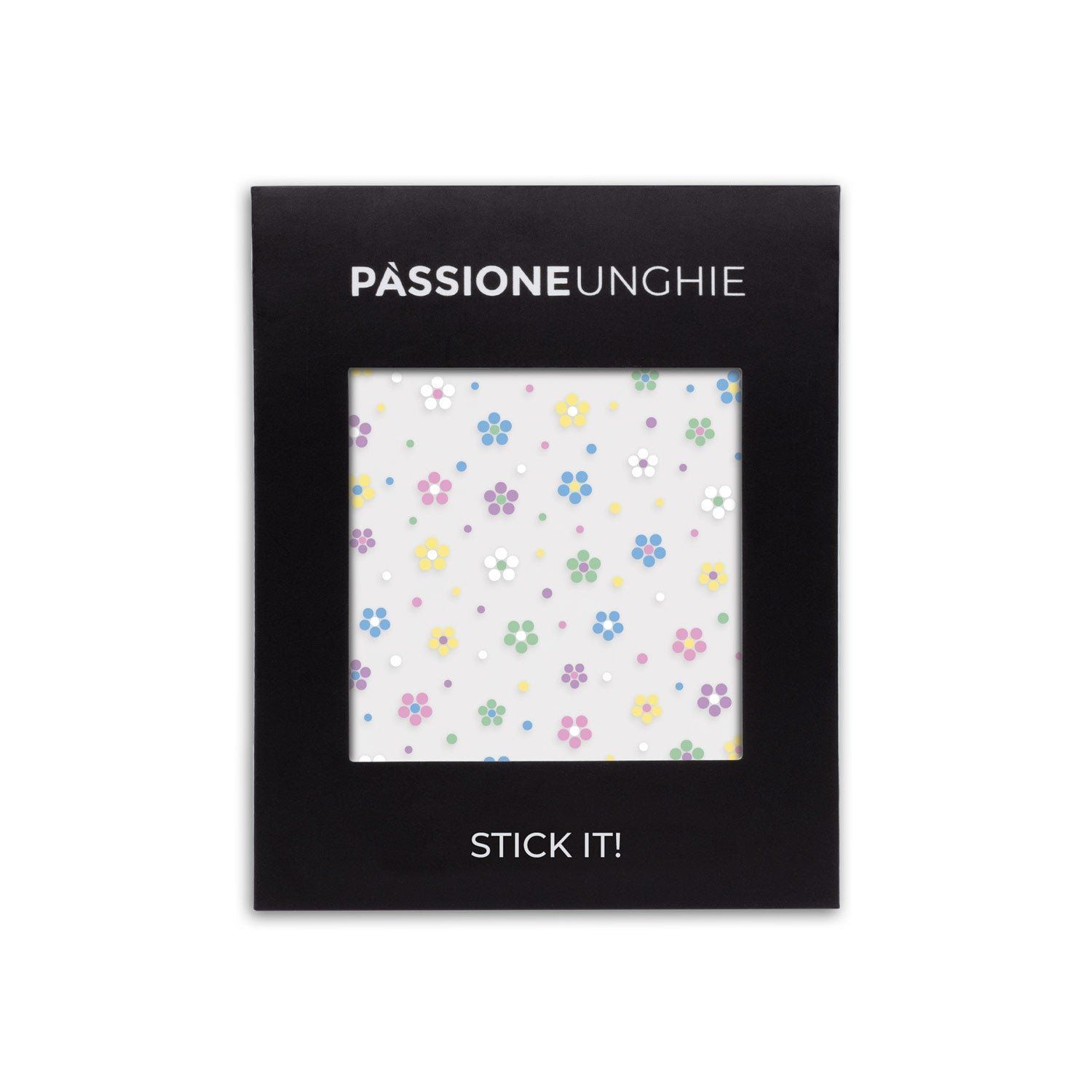 Dot Flowers - Nail Stickers detalle