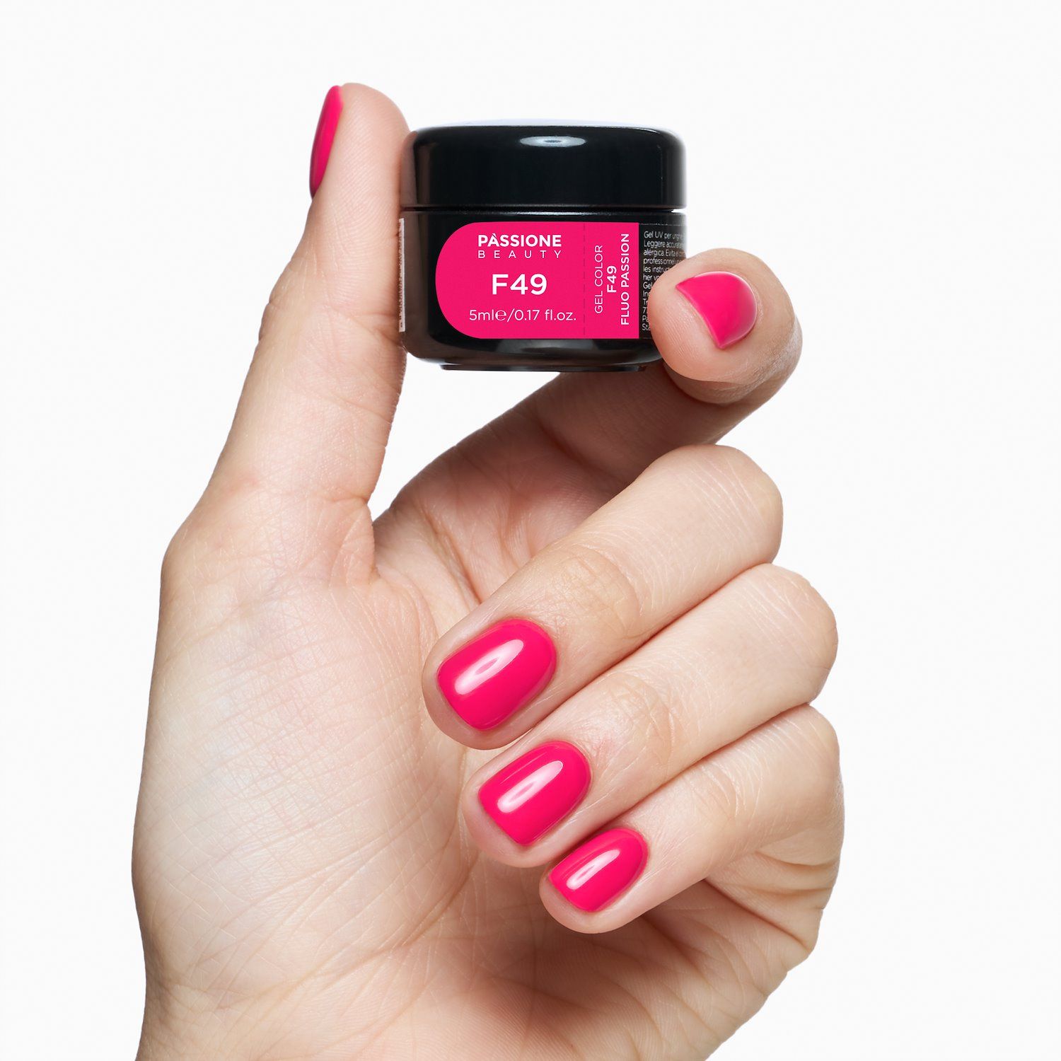 Gel Couleur F49 Fluo Passion détail