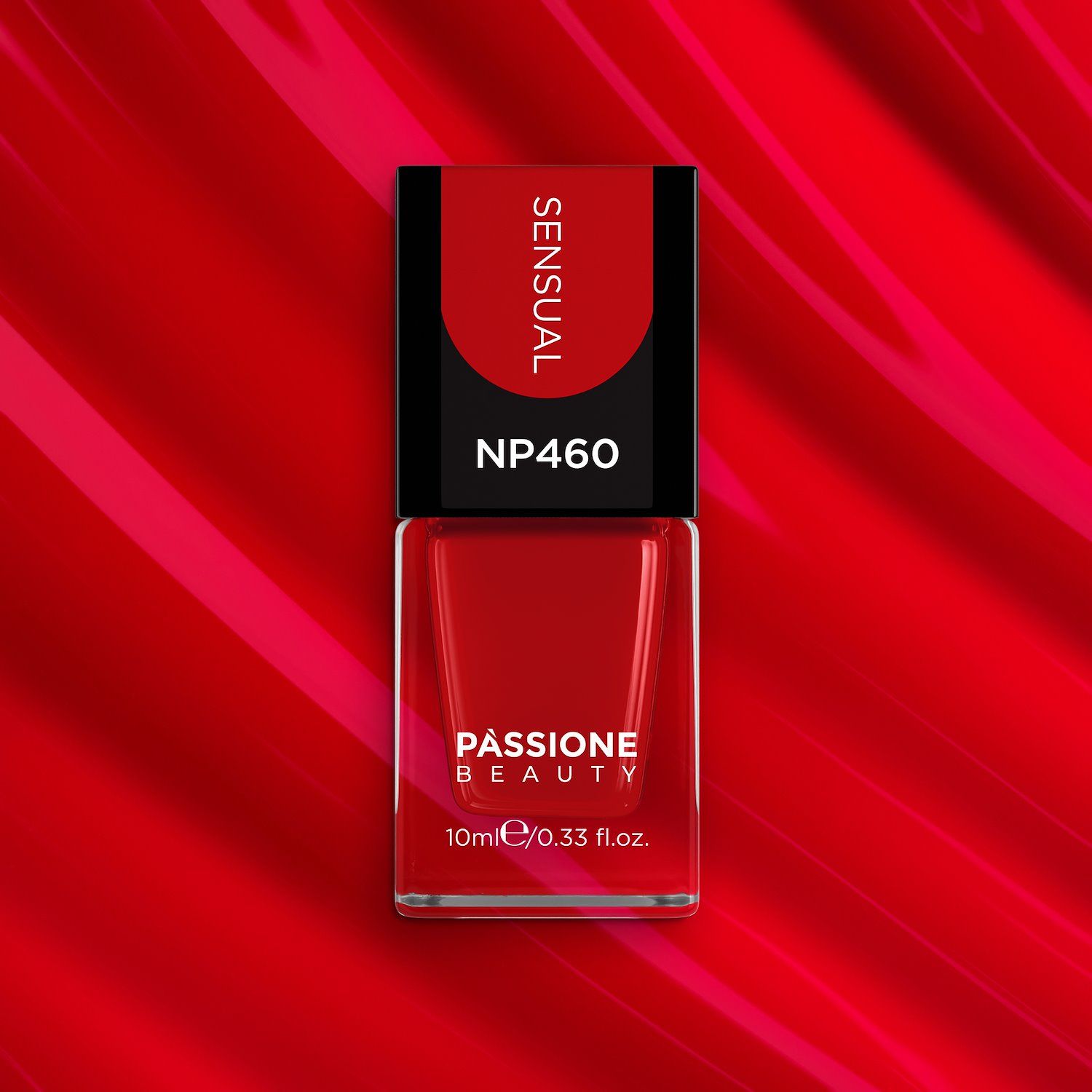 Nagellack NP460 Sensual - Roter Nagellack - Detail 1