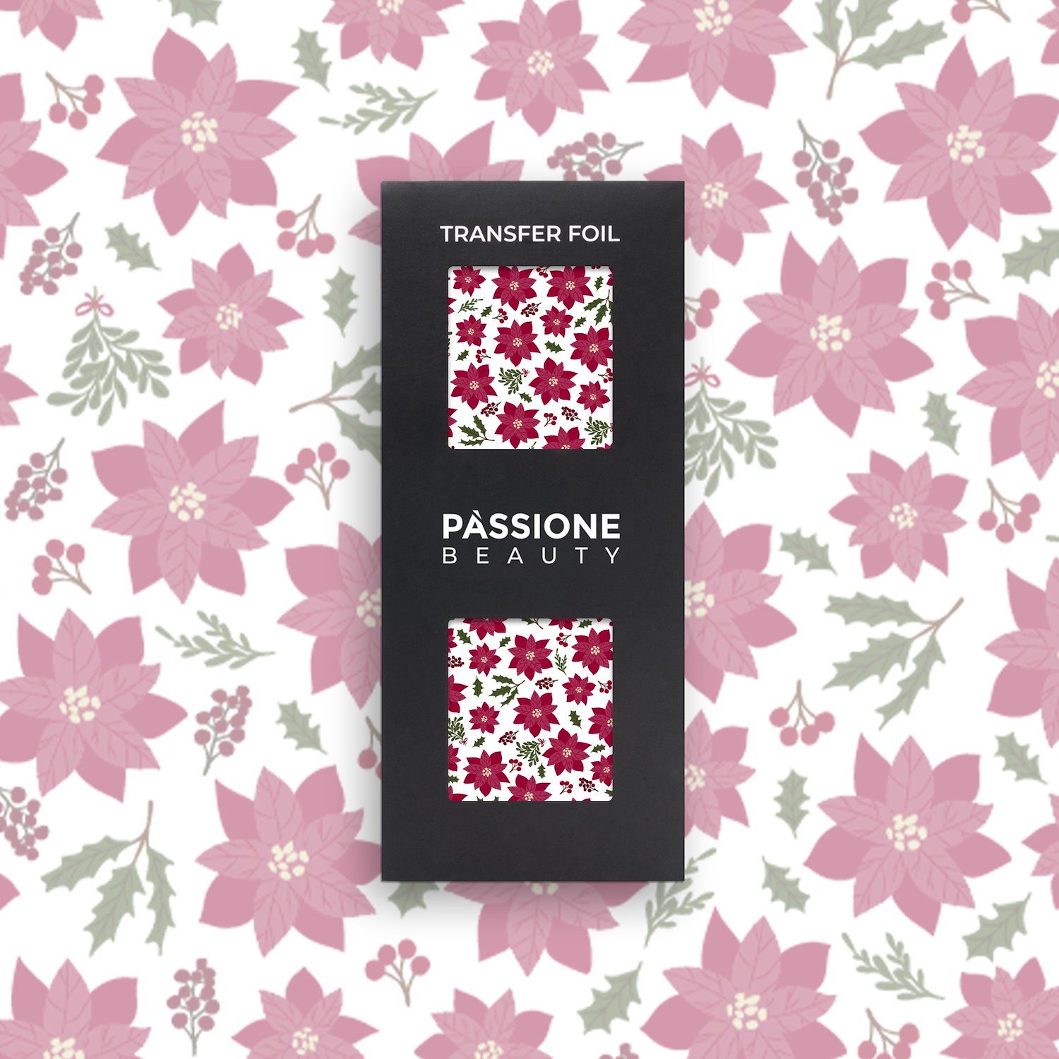 Xmas Flowers - Transfer Foil